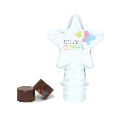 Tubete-Estrela-Tampa-Marrom Tubete-Estrela-Tampa-Marrom