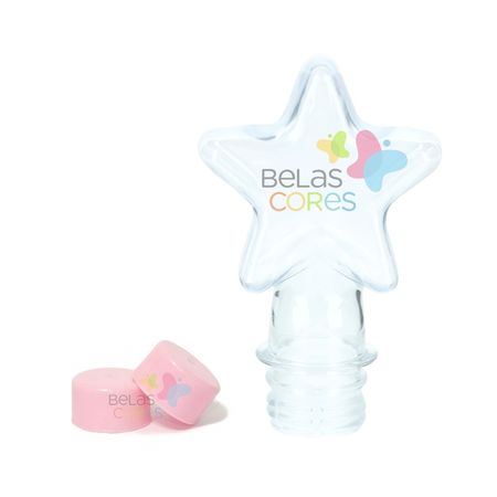 Tubete-Estrela-Tampa-Rosa-Bebe Tubete-Estrela-Tampa-Rosa-Bebe