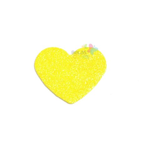 aplique-eva-coracao-amarelo-glitter-pp-50-uni aplique-eva-coracao-amarelo-glitter-pp-50-uni