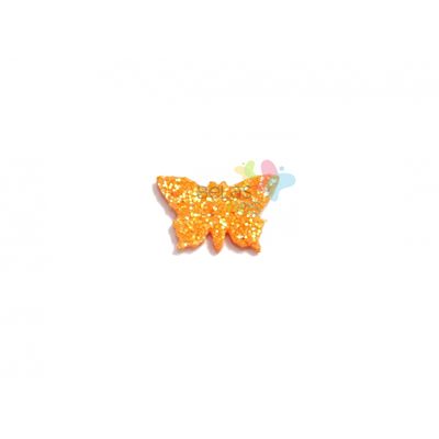 aplique-eva-borboleta-laranja-glitter-pp-50-uni