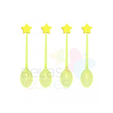 colherzinha-acrilica-amarela-aplique-estrela-amarelo-tamanho-pp-50-unidades colherzinha-acrilica-amarela-aplique-estrela-amarelo-tamanho-pp-50-unidades