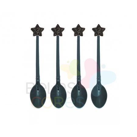 colherzinha-acrilica-preta-aplique-estrela-preto-tamanho-pp-50-unidades colherzinha-acrilica-preta-aplique-estrela-preto-tamanho-pp-50-unidades