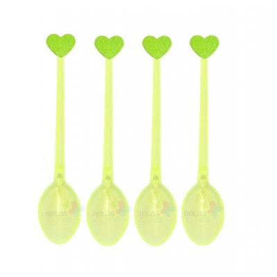 colherzinha-acrilica-amarela-aplique-coracao-verde-claro-tamanho-pp-50-unidades colherzinha-acrilica-amarela-aplique-coracao-verde-claro-tamanho-pp-50-unidades