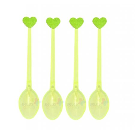 colherzinha-acrilica-amarela-aplique-coracao-verde-claro-tamanho-pp-50-unidades colherzinha-acrilica-amarela-aplique-coracao-verde-claro-tamanho-pp-50-unidades
