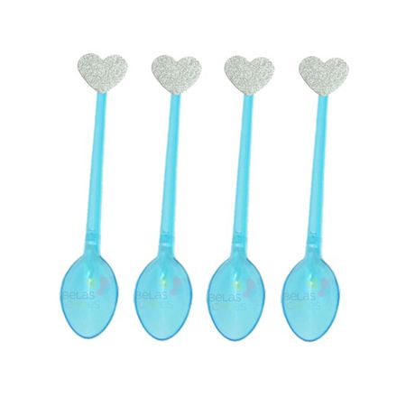 colherzinha-acrilica-azul-aplique-coracao-prata-tamanho-pp-50-unidades colherzinha-acrilica-azul-aplique-coracao-prata-tamanho-pp-50-unidades