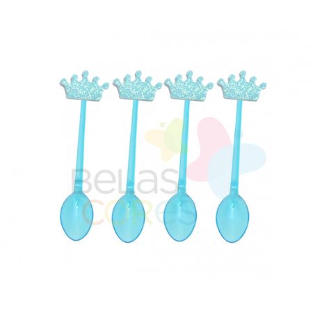 colherzinha-acrilica-azul-aplique-coroa-azul-claro-tamanho-p-50-unidades colherzinha-acrilica-azul-aplique-coroa-azul-claro-tamanho-p-50-unidades