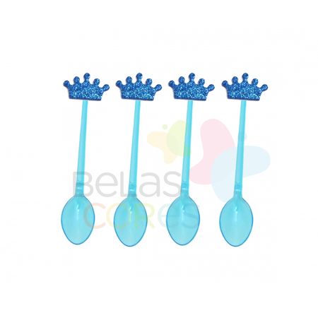 colherzinha-acrilica-azul-aplique-coroa-azul-escuro-tamanho-p-50-unidades colherzinha-acrilica-azul-aplique-coroa-azul-escuro-tamanho-p-50-unidades