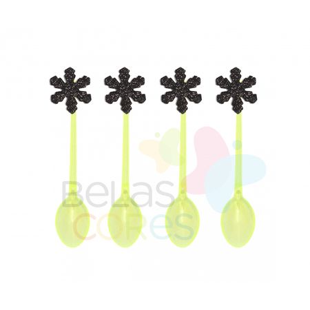 colherzinha-acrilica-amarela-aplique-gelo-preto-tamanho-p-50-unidades colherzinha-acrilica-amarela-aplique-gelo-preto-tamanho-p-50-unidades