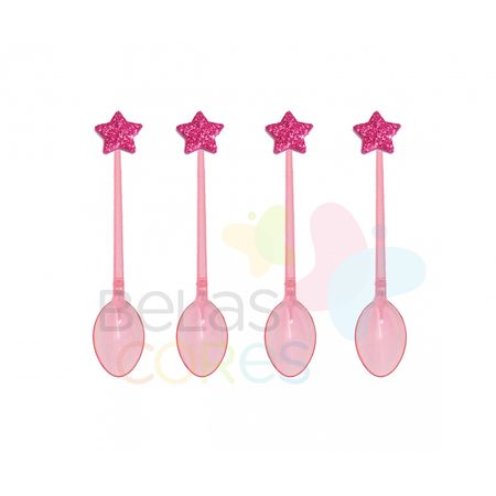 colherzinha-vermelha-aplique-estrela-pink colherzinha-vermelha-aplique-estrela-pink