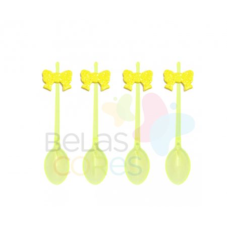 colherzinha-acrilica-amarela-aplique-laco-amarelo-tamanho-p-50-unidades colherzinha-acrilica-amarela-aplique-laco-amarelo-tamanho-p-50-unidades