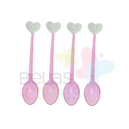 colherzinha-rosa-aplique-coracao-prata colherzinha-rosa-aplique-coracao-prata