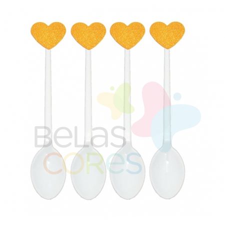 colherzinha-branca-aplique-coracao-laranja colherzinha-branca-aplique-coracao-laranja