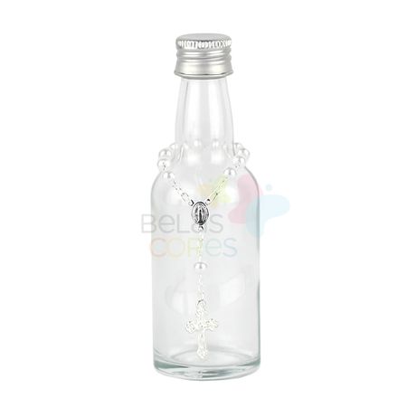 garrafinha-vidro-50ml-tampa-metal-prata-terco-branco-10-uni garrafinha-vidro-50ml-tampa-metal-prata-terco-branco-10-uni